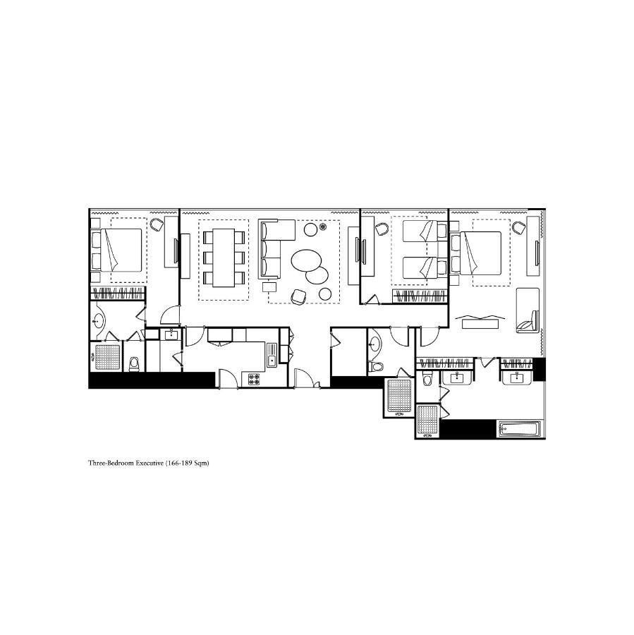 Ascott Raffles City Tsjoengking Buitenkant foto