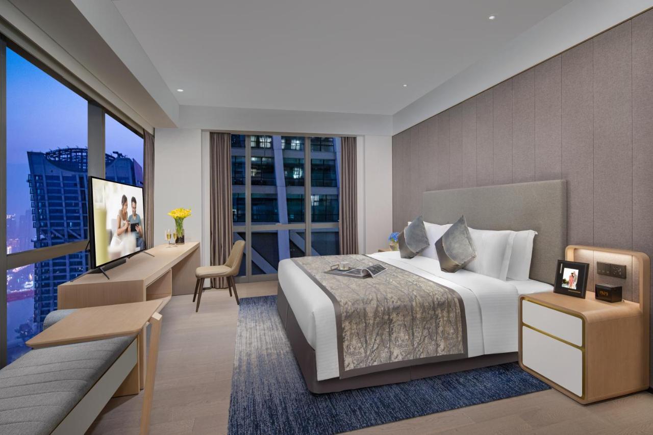Ascott Raffles City Tsjoengking Buitenkant foto
