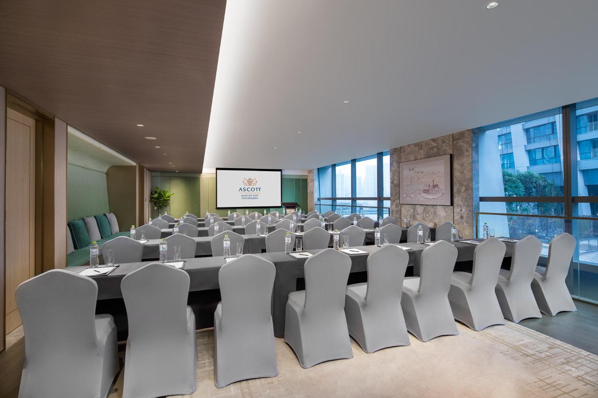 Ascott Raffles City Tsjoengking Buitenkant foto