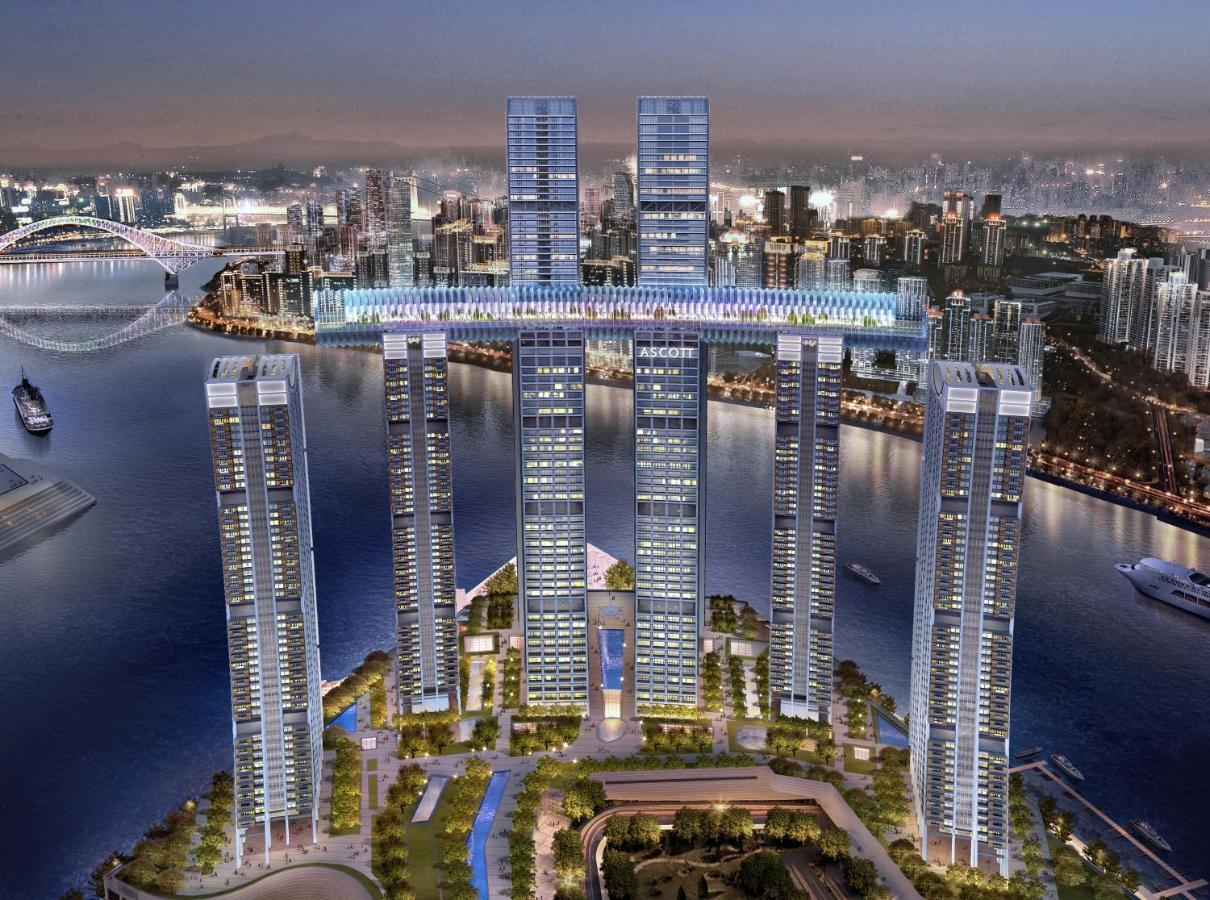 Ascott Raffles City Tsjoengking Buitenkant foto