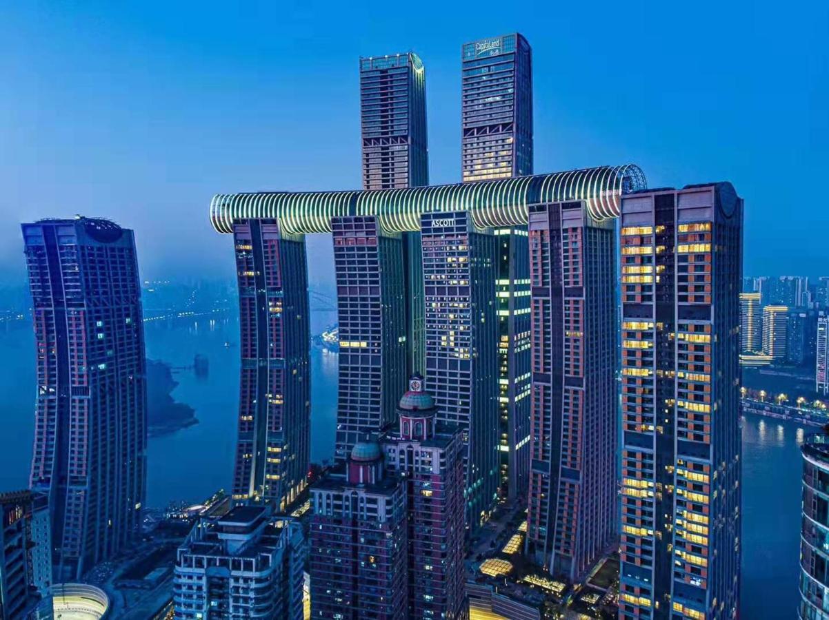 Ascott Raffles City Tsjoengking Buitenkant foto