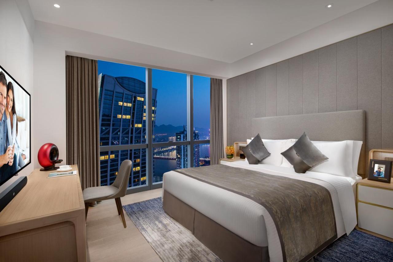 Ascott Raffles City Tsjoengking Buitenkant foto